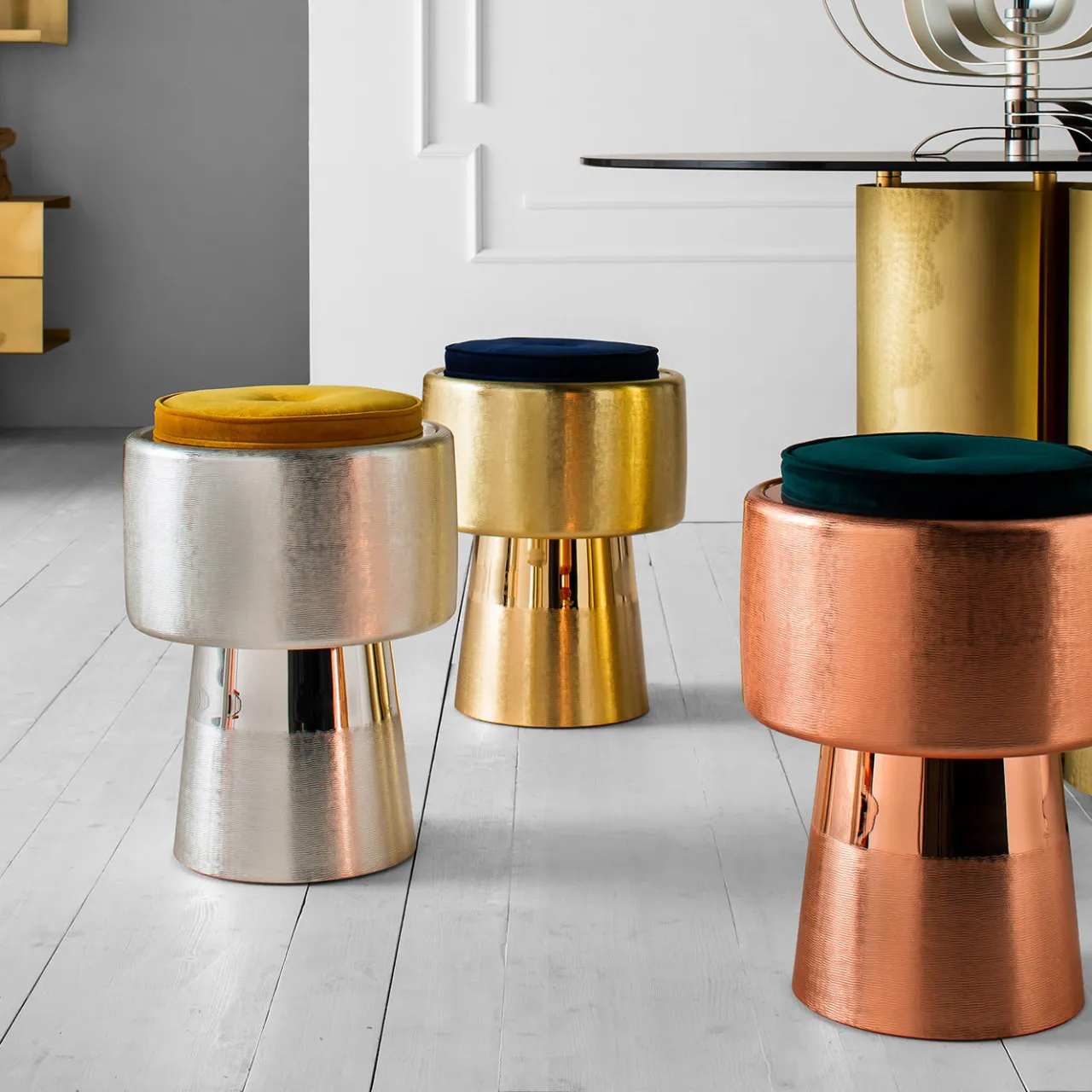 Zanetto Stools<Tappo Bronze Stool by NOOII