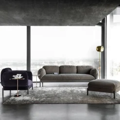 Ghidini 1961 Sofas<Tarantino Brown 3-Seater Sofa