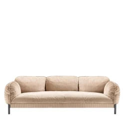 Ghidini 1961 Sofas<Tarantino Cream 3-Seater Sofa