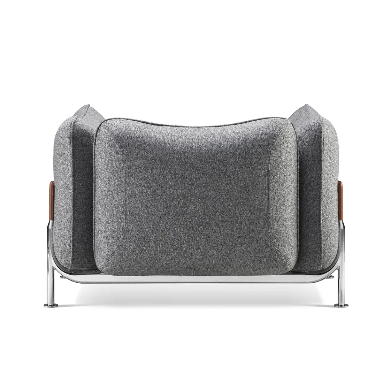 Ghidini 1961 Armchairs<Tasca Gray Fabric Armchair