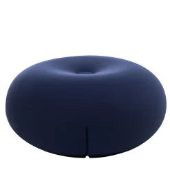 Baleri Italia Ottomans & Poufs<Tatone Blue Pouf in Technical Fabric