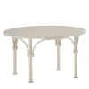 Dante Negro Outdoor Coffee Tables<Tavolario Wrought Iron White Round Coffee Table