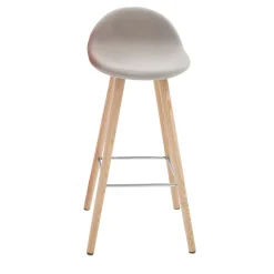 Viganò & C. Bar Stools<Ted Light-Gray Stool by Basaglia + Rota Nodari