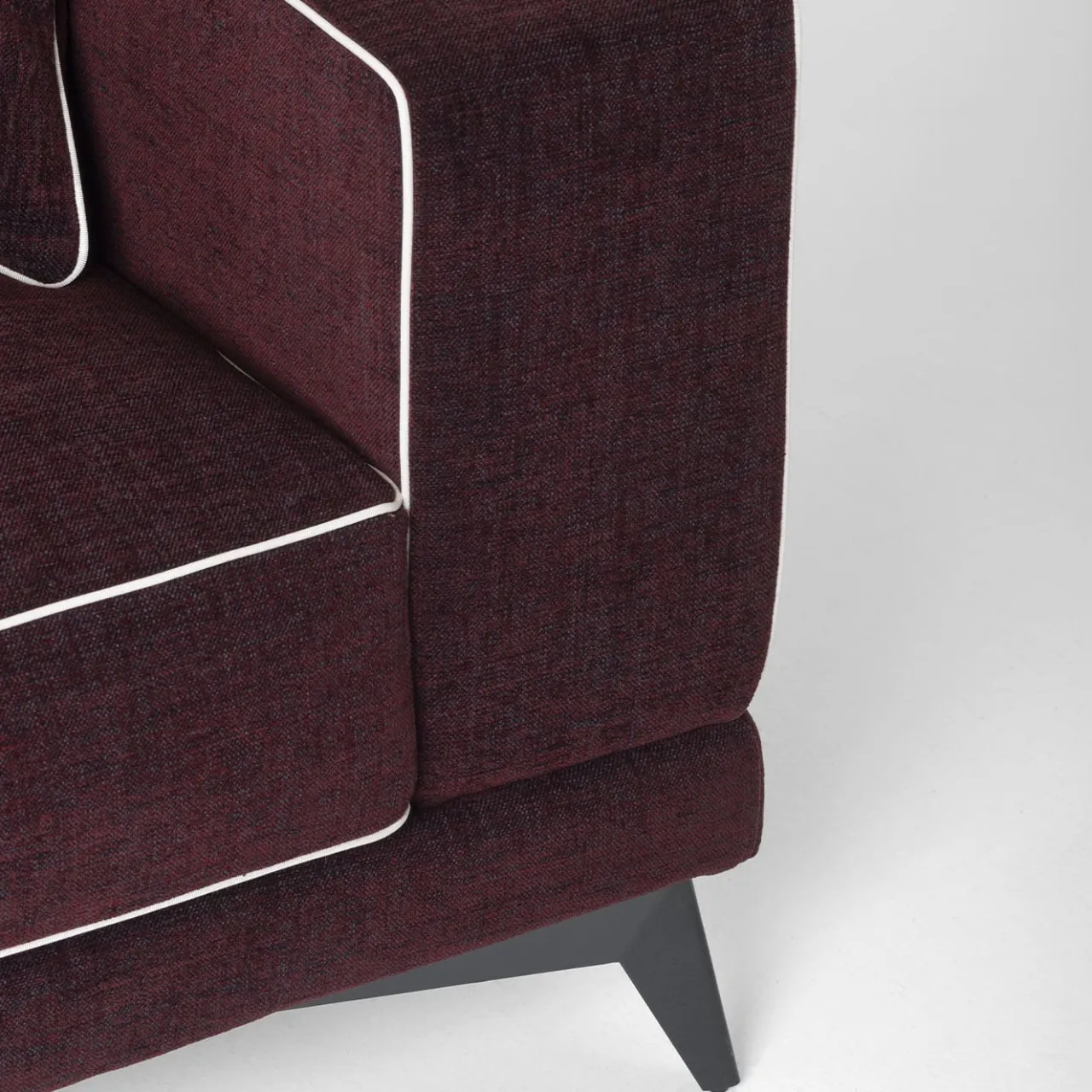 Mantellassi 1926 Sofas<Tesla bordeaux sofa with chaise longue