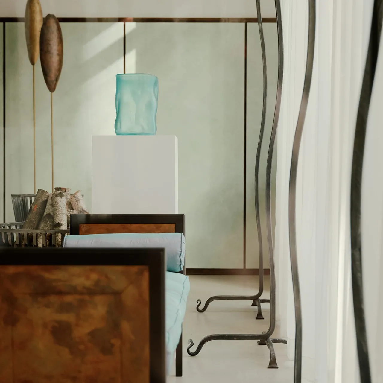 B.B. for Reschio Chaises<The Etruscan Window Seat