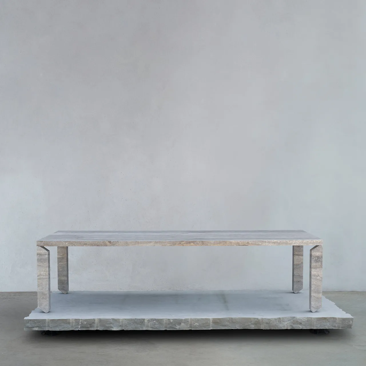 dAM Atelier Dining Tables<Tiptoe Gray Marble Dining Table