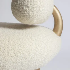 Pietro Franceschini Armchairs<Tomyris Three-Legged White Armchair