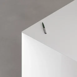 Marco Ripa Outdoor Dining Tables<Touch Me White Iron Outdoor Desk