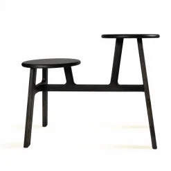 Orografie Stools<Trespolo Black Double Stool by Giulio Iacchetti