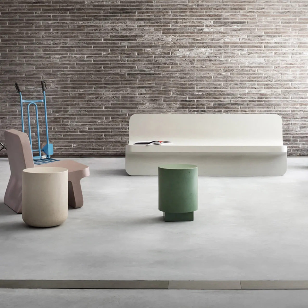 Cimento Stools<Tronchetto Stool by Parisotto and Formenton