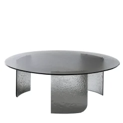 Giorgio Collection Coffee Tables<Trésor Smoke Glass Coffee Table by Castello Lagravinese Studio