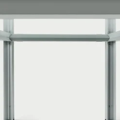 Baleri Italia Dining Tables<T-Table Rectangular Aluminum and Glass Table