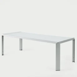 Baleri Italia Dining Tables<T-Table Rectangular Aluminum and Glass Table