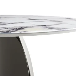 Morica Design Dining Tables<Tulipano Large Round Trinity Marble-Effect Table