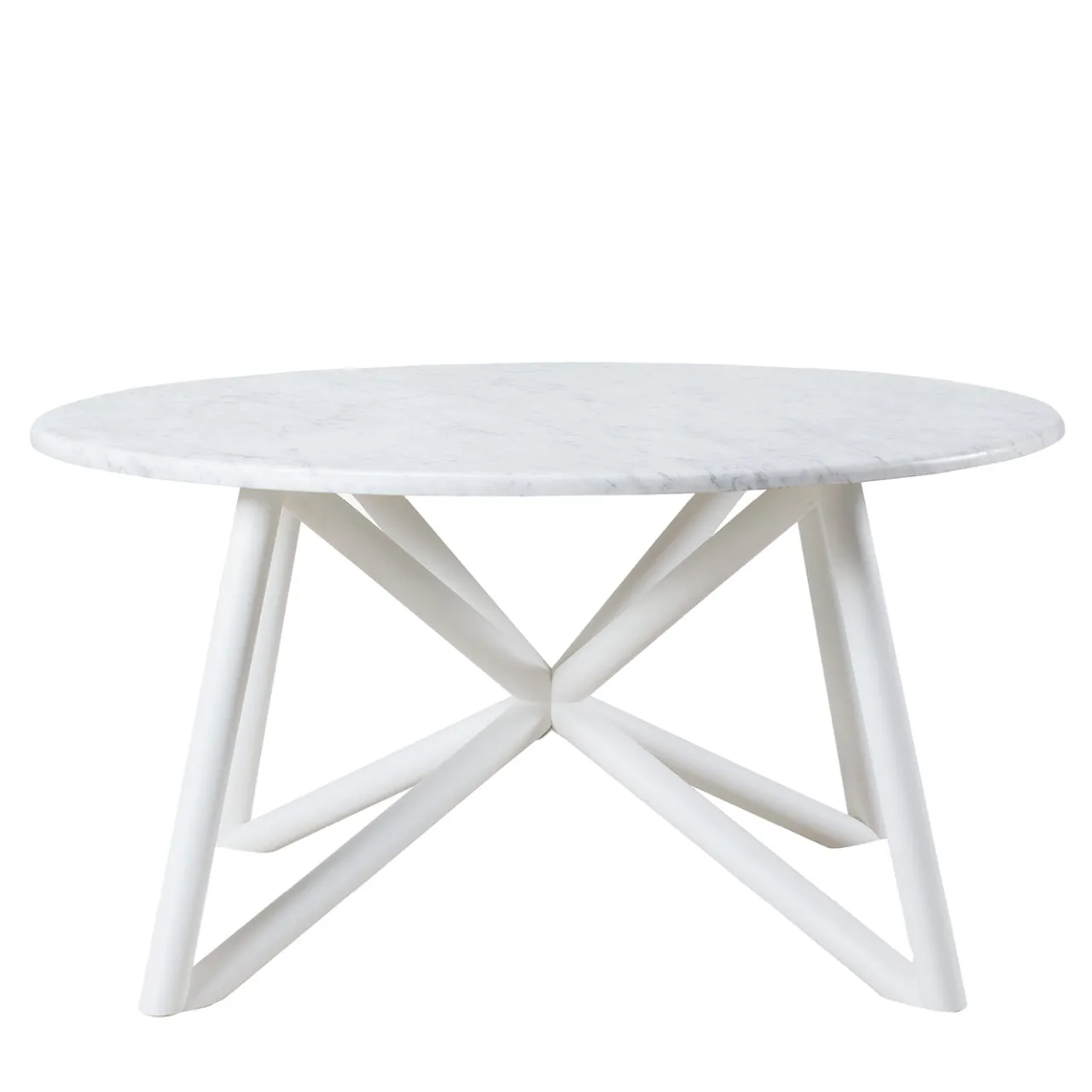 Veltha Outdoor Stone Design Outdoor Dining Tables<Uni 150 white marble outdoor dining table