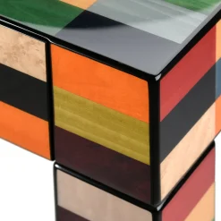 Morici Desk & Writing Tables<Unique Modern Colorful Wood Venezia Rialto Writing Desk With Drawers