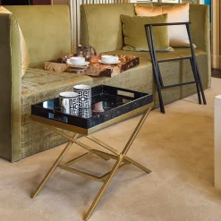 Budri Serving Tables<Vaniteux Veridique Marble Tray Table by SONJA VIZZINI