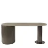 ReDéco Vanities<Vanity Loop Table with Metal Top
