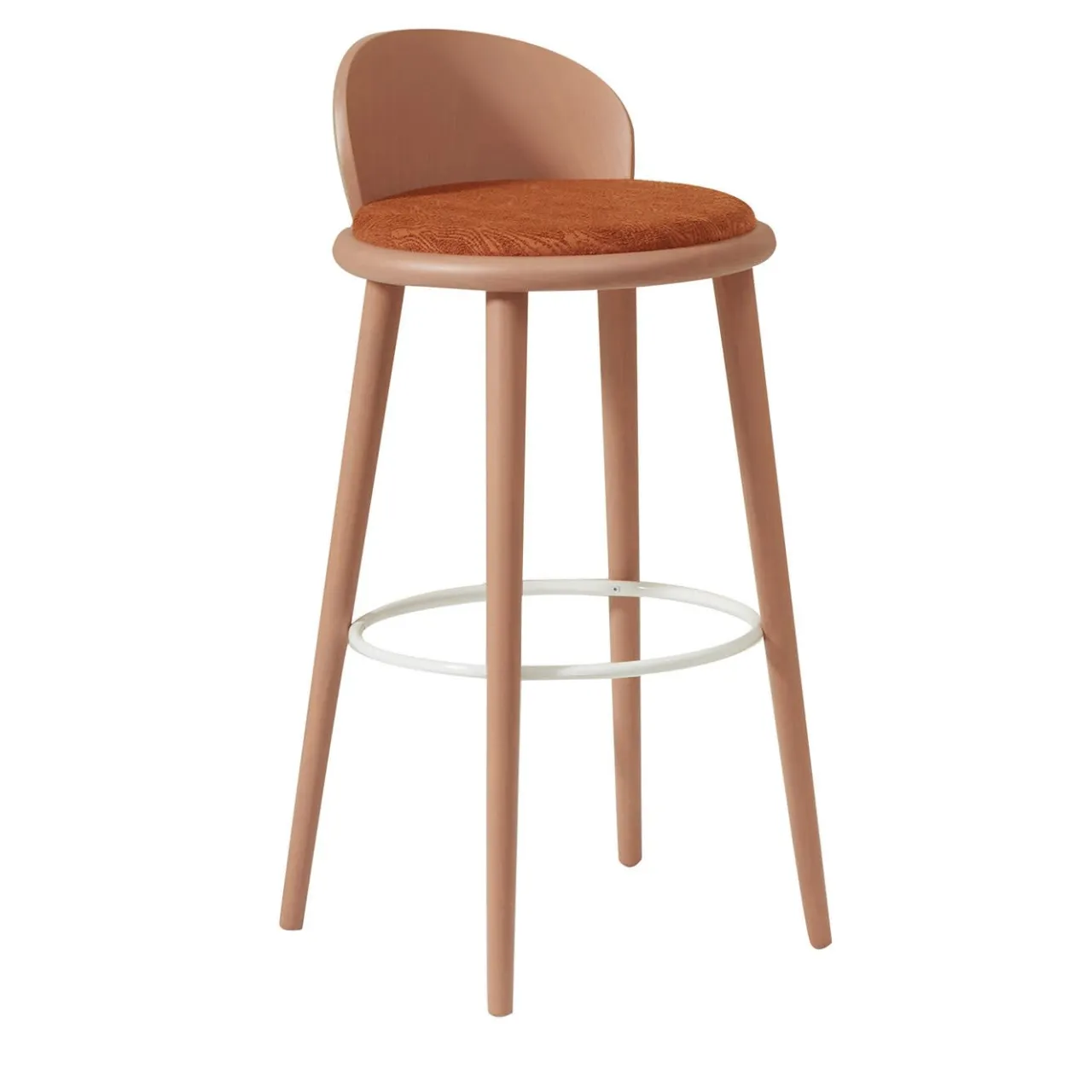 Billiani 1911 Bar Stools<Veretta 928 Red Stool by Cristina Celestino
