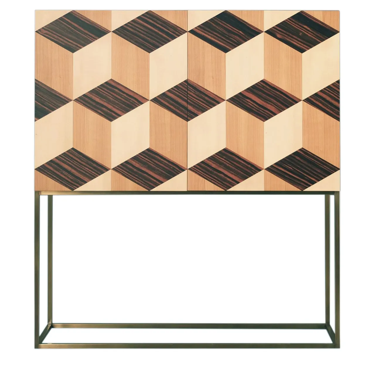 Morelato Cabinets<Veronese Cabinet With Geometric Inlays