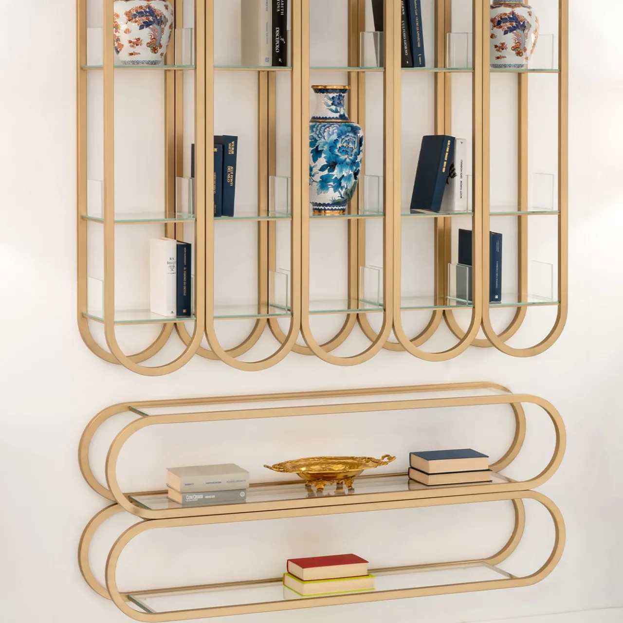 CG Capelletti Bookcases<VERTICAL METAL BOOKCASE