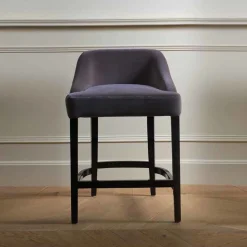 DOM Edizioni Bar Stools<Vicky Gray Bar Stool