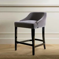 DOM Edizioni Bar Stools<Vicky Gray Bar Stool