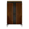 A.R. Arredamenti Bar Cabinets<Victor 2-Door Brown Bar Cabinet