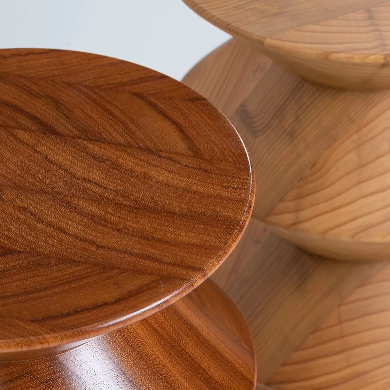 Omnibus Design Stools<Vitis Natural Wood Stool