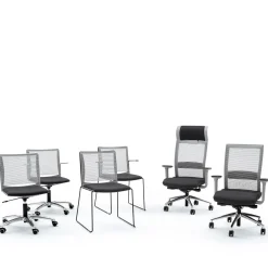 Viganò & C. Office Chairs<WINNER anthracite TASK chair #1