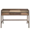 Riva 1920 Desk & Writing Tables<Writing solid walnut wood Desk with glass Top