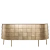 De Castelli Sideboards Buffets<Yoroi Brass Sideboard by Alessandro Masturzo