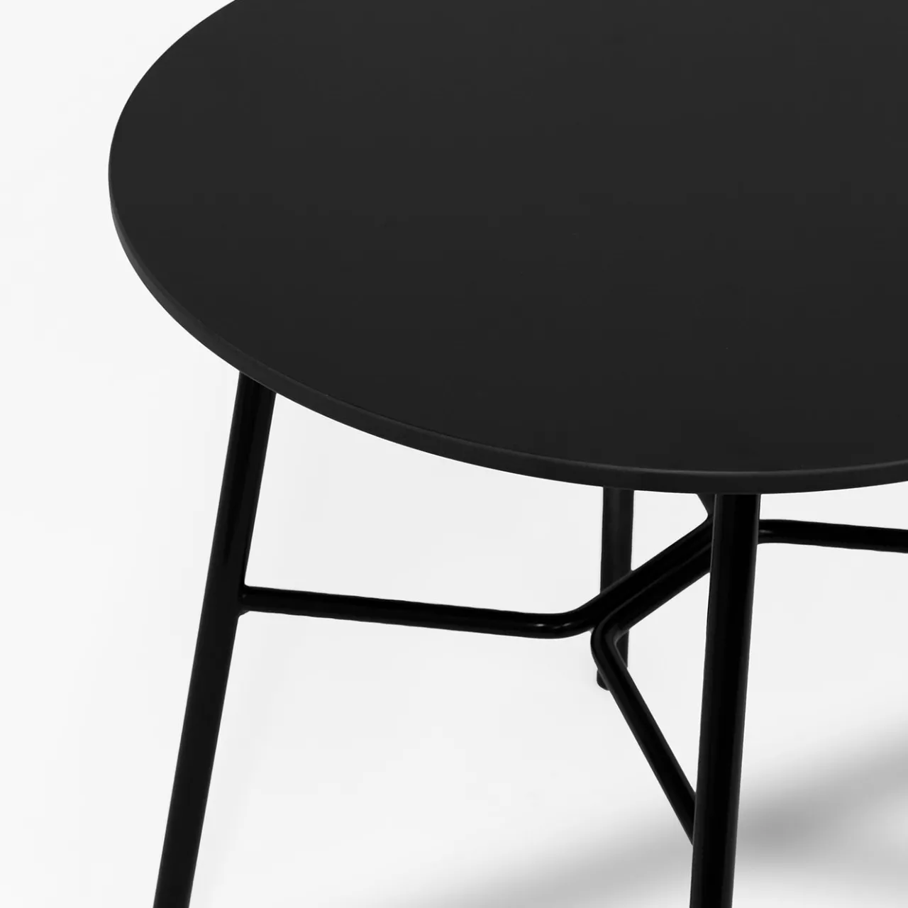 TrabA' Side Tables<Yuki Black Metal Side Table by EP Studio