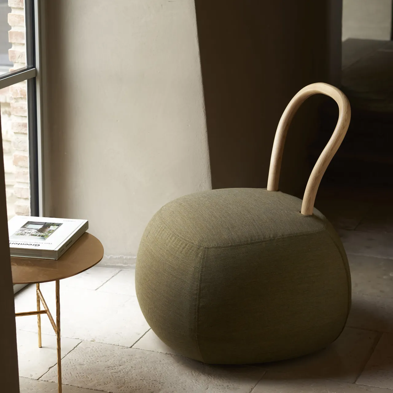 Opinion Ciatti Lounge Chairs<Yum Yum 66/B Olive-Green Lounge Chair by Lapo Ciatti