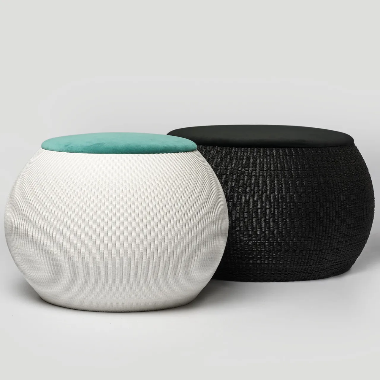 Elli Ottomans & Poufs<Zero Donut Acqua Marina Multifunctional Element