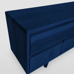 Ebanisteria Roberto Gambella Sideboards Buffets<Zhu Blue Sideboard by Eugenio Gambella