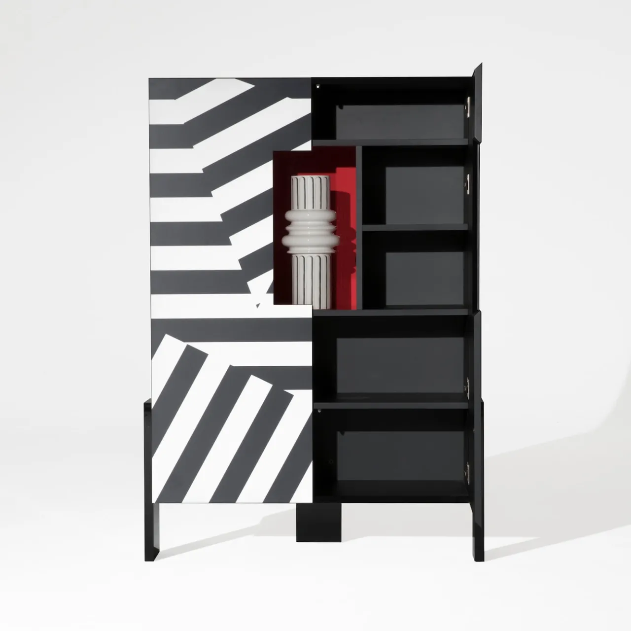 Driade Cabinets<Ziqqurat Striped Polychrome Cabinet by Lab